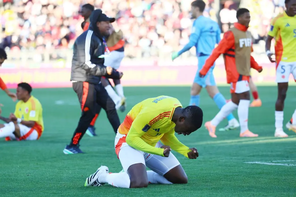 Colombia eliminó a España y es semifinalista del Mundial Sub 20. Foto: Photosport.