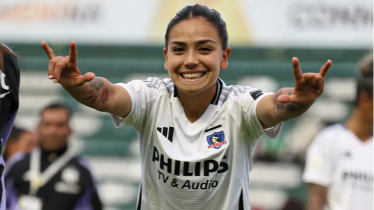 Michelle Acevedo fue titular en los cuartos de final de la Libertadores.