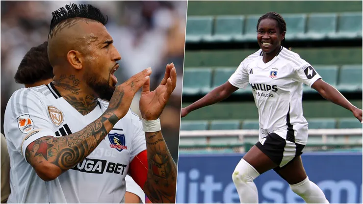 Vidal le mandó este mensaje a Colo Colo femenino