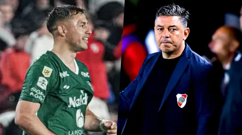 Morales dejó la escoba en River Plate con su gol.