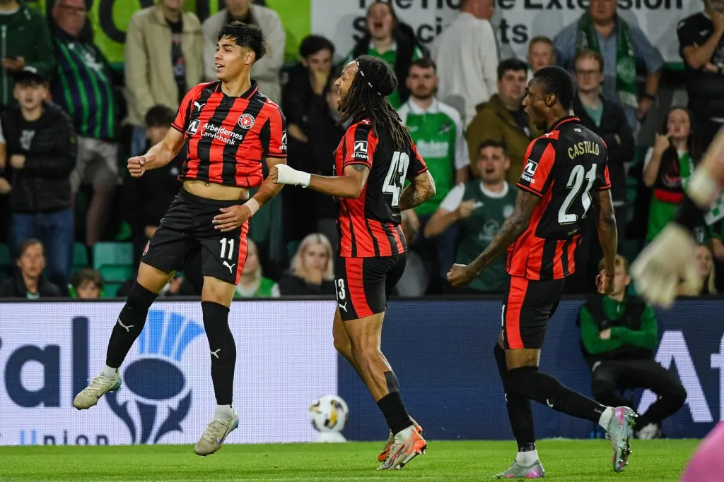 Darío Osorio lleva cinco goles en la temporada. (Photo by Euan Cherry/Getty Images)