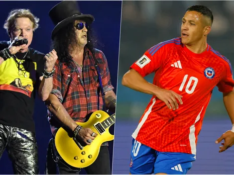 ¿Para volver a la Roja? Sorpresivo mensaje de Alexis y Guns N' Roses