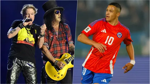 Alexis Sánchez usó a los Guns N' Roses para mandar un palo a Chile.