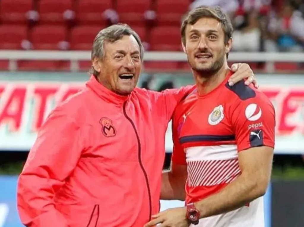 Luis María Bonini junto a su hijo Guido Bonini.