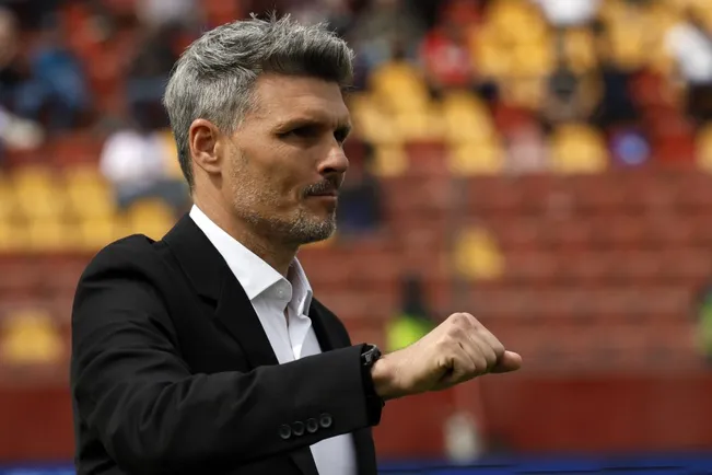 Fernando Ortiz ha despertado mucha esperanza en la dirigencia alba. (Andres Pina/Photosport).