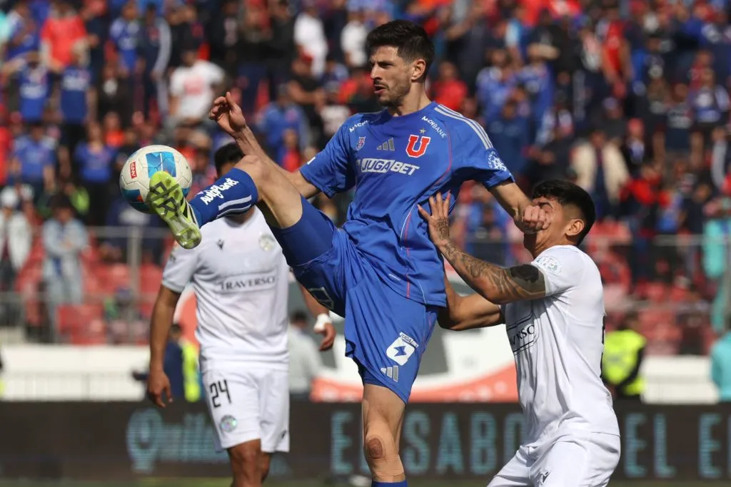 Di Yorio está en racha en U. de Chile. Imagen: Photosport