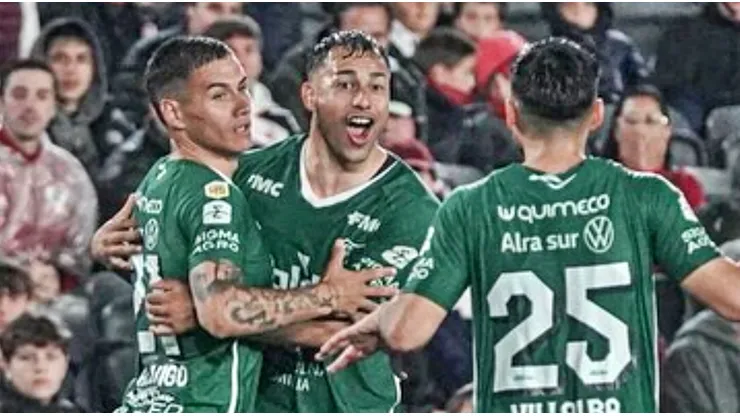 Iván Morales anotó un gol clave ante River Plate.