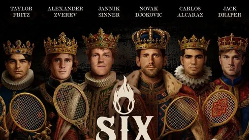 Las 6 estrellas más importantes del tenis masculino se miden esta semana en un millonario torneo de exhibición.