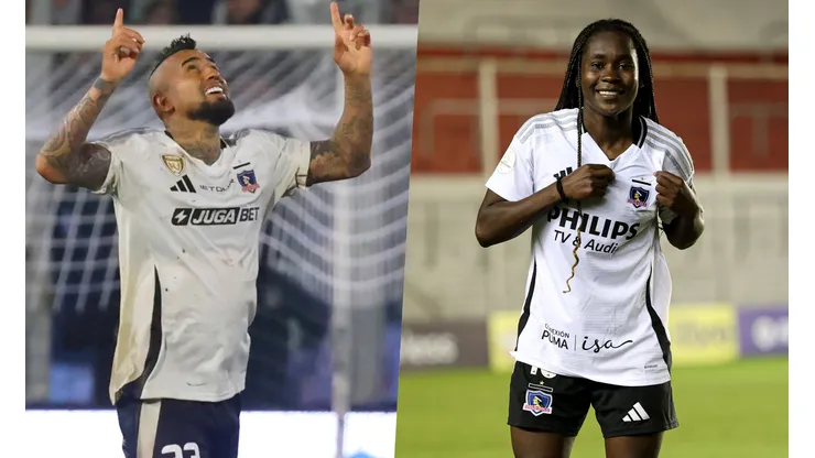 Arturo Vidal apoyó a las Albitas.