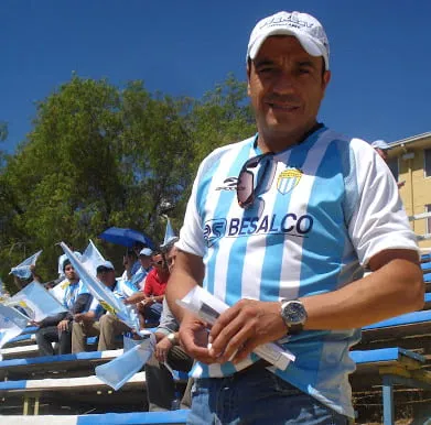 Palma es hincha de Magallanes. Imagen: archivo