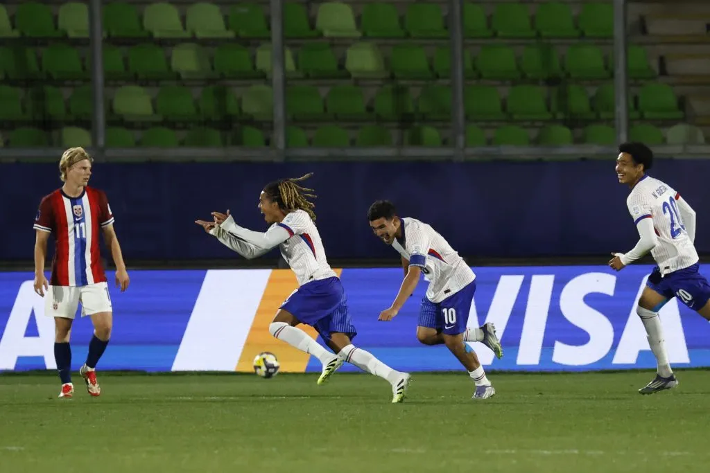 Saimon Bouabré le anotó a Noruega en cuartos de final del Mundial Sub-20 | Photosport