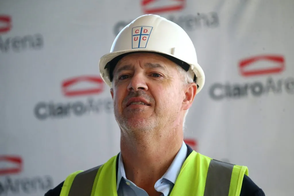 Juan Tagle en el Claro Arena. (Javier Salvo/Photosport).