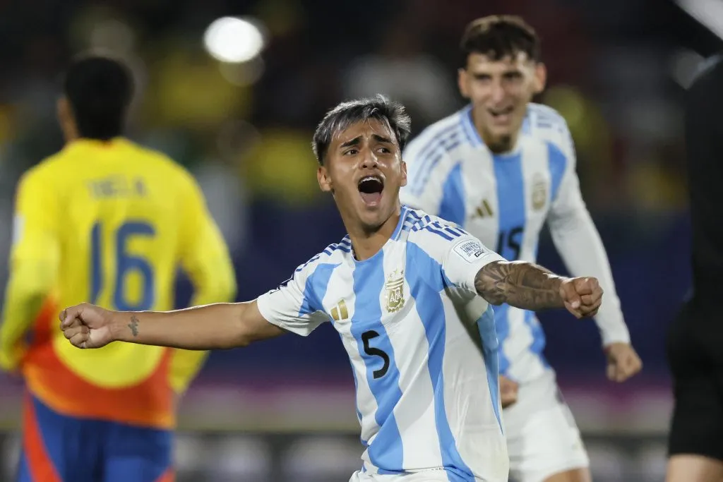 Argentina clasificó con polémica a la final del Mundial Sub 20 y enfrentará a Marruecos. (Foto: Andres Pina/Photosport)