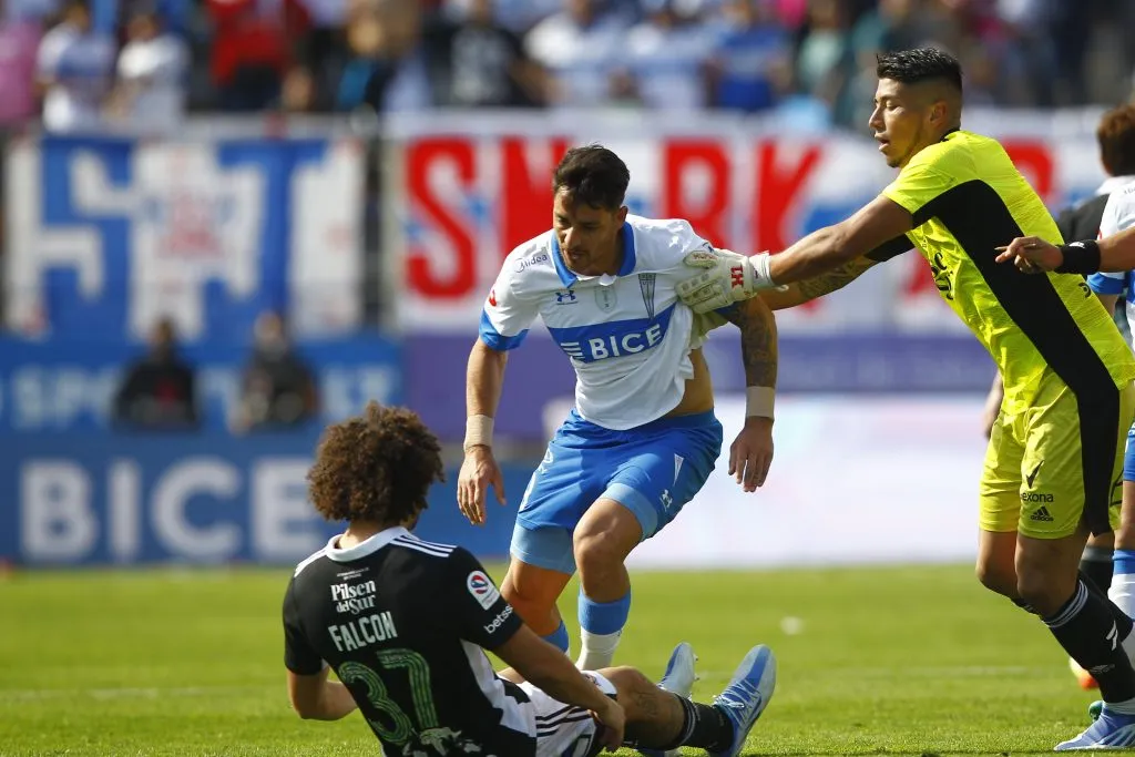 El Toro Zampedri y un encontronazo con el Peluca Falcón. (Felipe Zanca/Photosport).