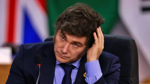 Milei decidió no venir a Chile para ver a su selección.