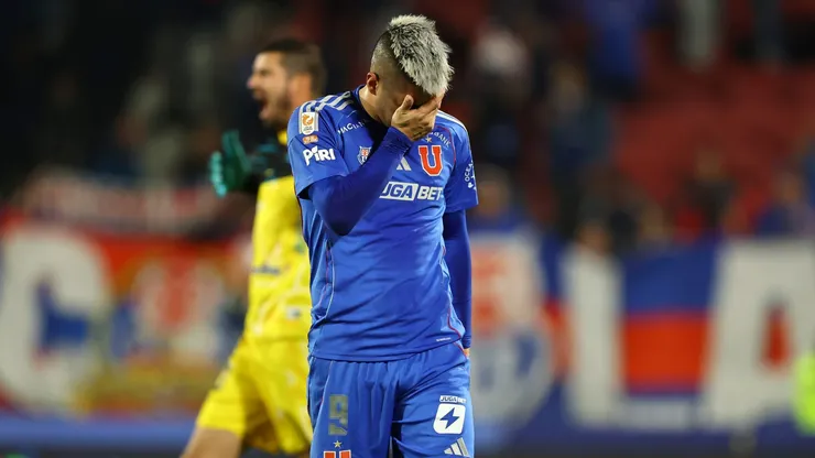 Leandro Fernández quedó de relegado en U. de Chile.