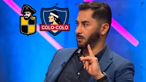 Johnny Herrera y su dilema en el partido.