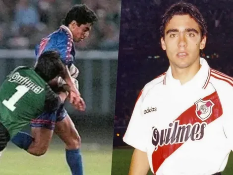 ¿Fue penal? Sorín recordó la polémica de U. de Chile y River 1996