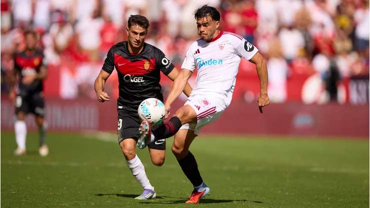 Gabriel Suazo tuvo una ingrata tarde en Sevilla.
