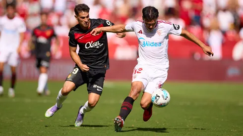 Gabriel Suazo tuvo un opaco cometido ante Mallorca.