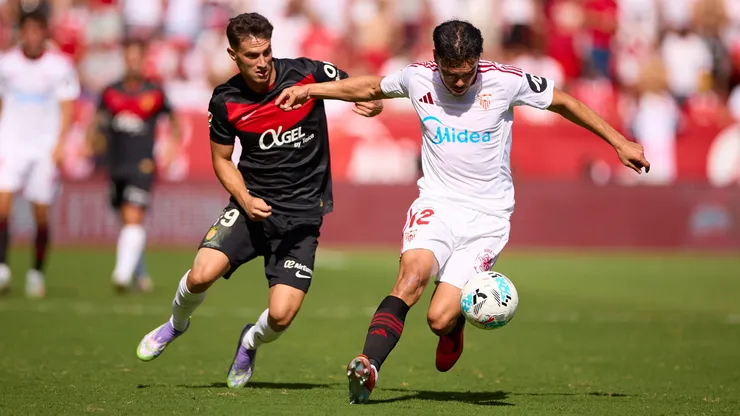 Gabriel Suazo tuvo un opaco cometido ante Mallorca.