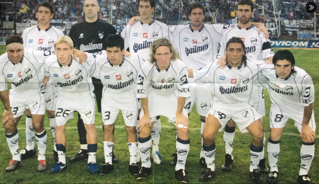 Rodrigo Meléndez fue parte del plantel de Quilmes. (Captura Formaciones de Quilmes).