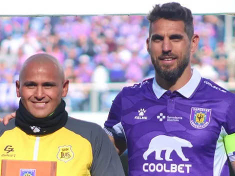 El emotivo momento entre Chupete Suazo y Larrivey: "Está muy bien, para..."