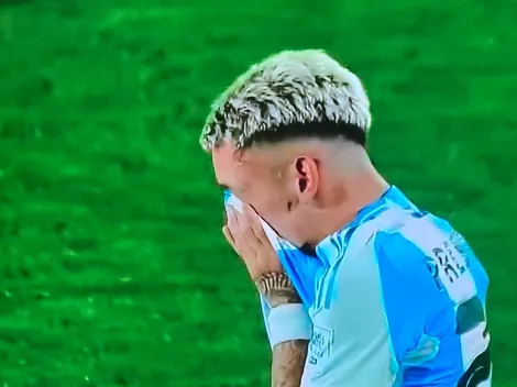 El argentino que se burló de Chile, insultó a un pasapelotas y terminó llorando