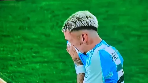 Prestianni insultó a los pasapelotas en la final