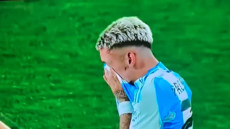 Prestianni insultó a los pasapelotas en la final