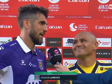 Quédate con quien te mire como Chupete Suazo a Larrivey