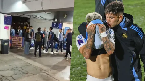 Argentina Sub 20 y la tristeza por la final perdida.