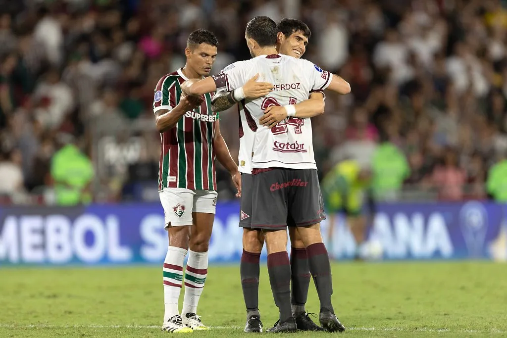 Lanús consiguió su paso a semifinales en el estadio Maracaná en Río de Janeiro. (Photo by Ruano Carneiro/Getty Images)