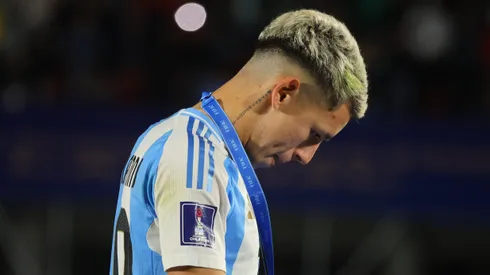 Prestianni tras perder la final ante México