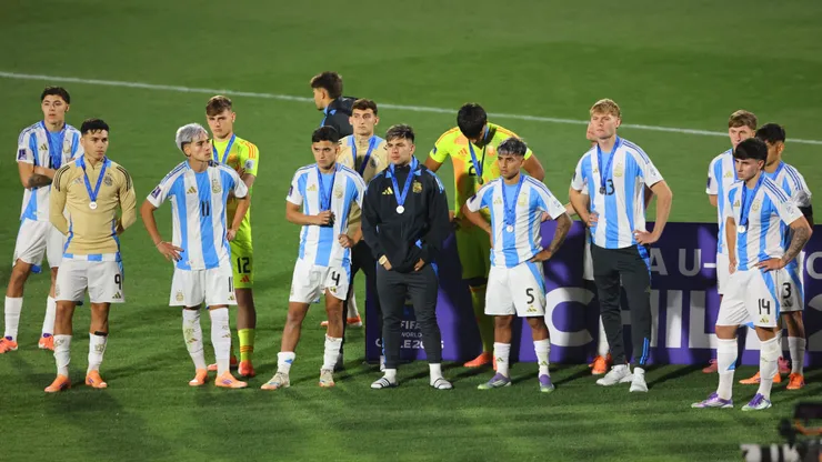 La Selección Argentina, resignada al segundo lugar.