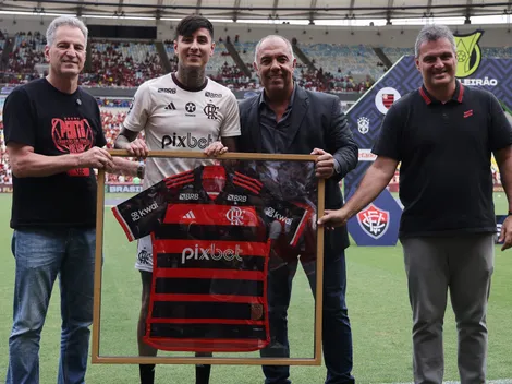 "Es una parte de mí": la amorosa frase del DT de Flamengo a Pulgar