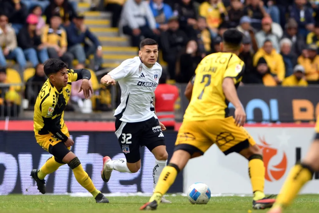 Lucas Cepeda ante Coquimbo. Foto: Alejandro Pizarro Ubilla/Photosport