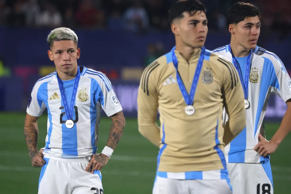 Prestianni lamentó la actitud de Chile contra la selección de Argentina