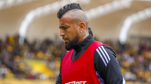 La celebración de Arturo Vidal no pasó inadvertida al otro lado de la cordillera.