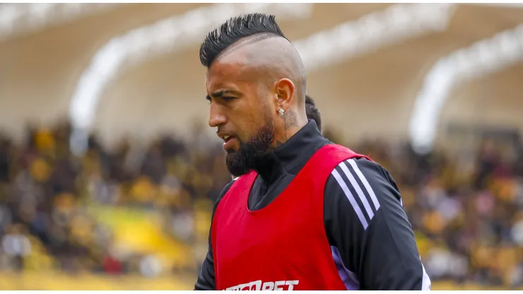 La celebración de Arturo Vidal no pasó inadvertida al otro lado de la cordillera.