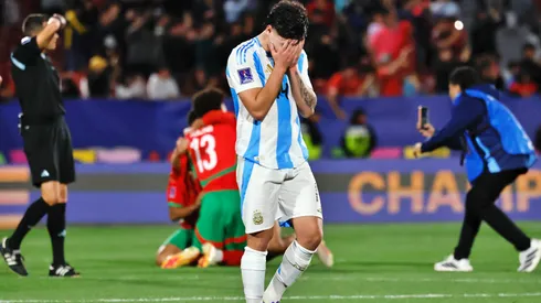 Argentina perdió la final del Mundial Sub 20 ante Marruecos.