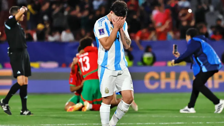 Argentina perdió la final del Mundial Sub 20 ante Marruecos.