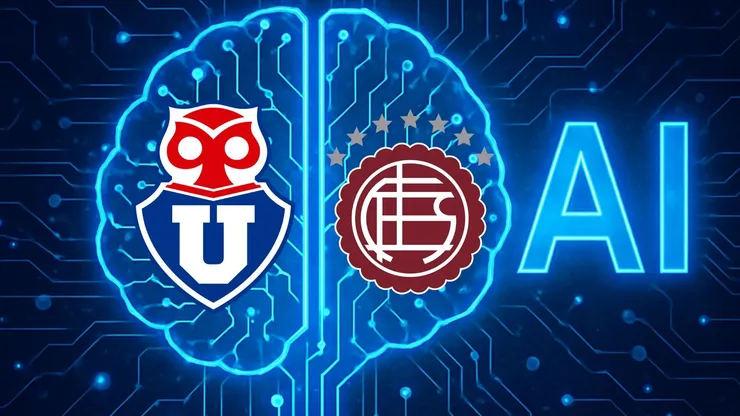 La IA se la juega con un resultado para el duelo entre la U y Lanús.