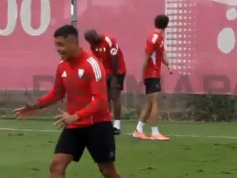 ¡El gracioso reto de Alexis Sánchez al plantel del Sevilla!