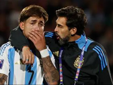 Terminó llorando con Argentina y vuelve a su club junto a dos chilenos