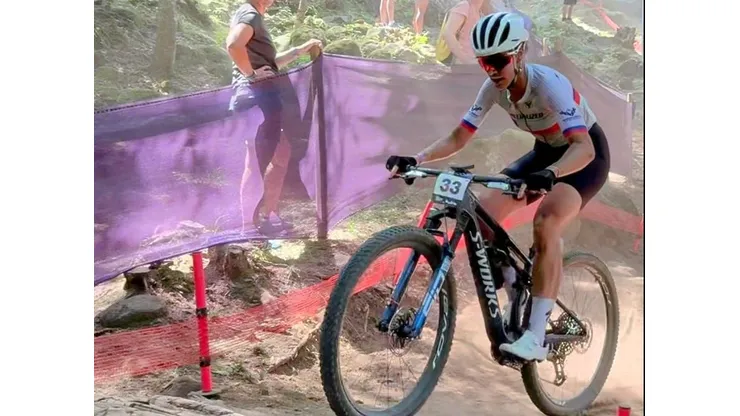 Catalina Vidaurre Kossmann la actual campeona nacional de mountainbike.