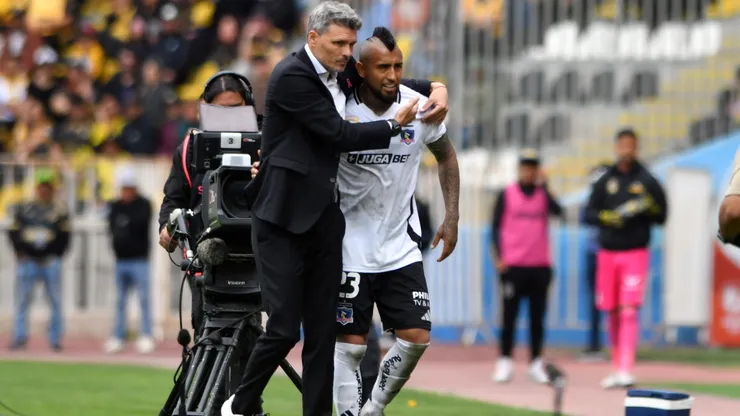 Arturo Vidal aprovechó los dos días libre en Colo Colo.