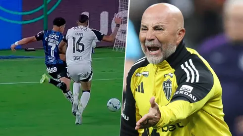 Sampaoli sufrió con arbitraje colombiano