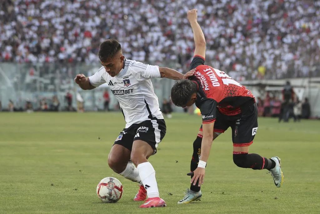 Vicente Pizarro está habilitado para el Colo Colo vs Deportes Limache del próximo lunes en el Estadio Nacional. | Foto: Photosport.