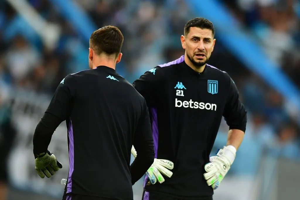 Gabriel Arias ahora es suplente en Racing. Imagen: Getty